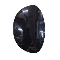 Meter Glass Oval Black – Stylish & Durable Protective Cover for EV Meters