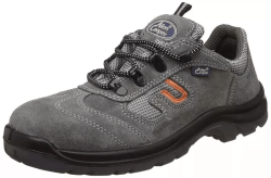 Allen Cooper AC-1459 Double Density Antistatic & Heat Resistant Grey Safety Shoes Size 12 UK/India