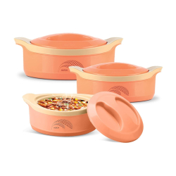 Milton New Marvel Jr Casserole Set of 3 – Inner Steel | BPA Free