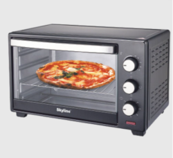 Skyline 28L Oven Toaster Griller with Rotisserie – 1500W | Bake, Grill, Roast & More