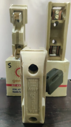 Gippson 63 AMP 415 Volt Cream Copper Geniius Excel Handle Type Silver Polish