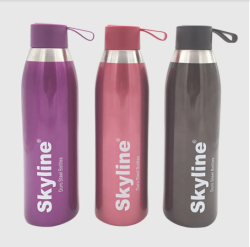 Double Wall Vacuum Bottle – Superior Insulation , 750ml Stainless Steel Flask