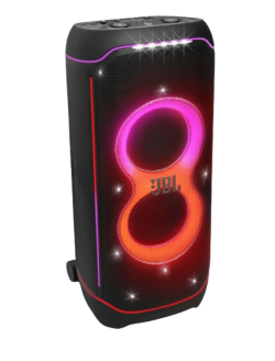JBL Partybox Ultimate, Dynamic Lightshow, Party Pad, Wi-Fi & Bluetooth Connectivity, Dual Mic with Guitar Inputs, Pro Sound, Ipx4 Splashproof, Self Tuning, One App (Black) - Multimedia