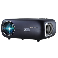 E Gate K9 Pro-Max 6X Automatic Projector 600 ISO Lumens & 1200fc | Full HD 1080p Native | Auto (Focus + Keystone) | Android 13 | HDMI, USB, Wi-Fi & BT