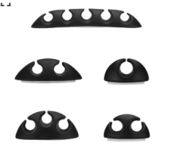 Multi-Purpose Cable Clips and Wire Organizer for Desk and Table