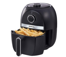 Borosil Best Air Fryer, Air Fryer for Home, Timer Selection, Adjustable Temp Control, 2.8 L Capacity, 1200 W