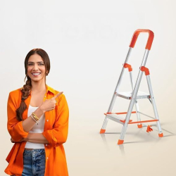 Pro Home 2 Step Aliminium Aqua Ladder
