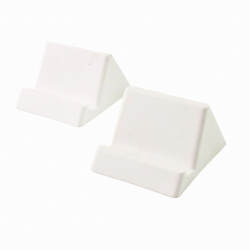 Compact Plastic Mobile Phone Holder Stand (2 Pc & Mix Color)