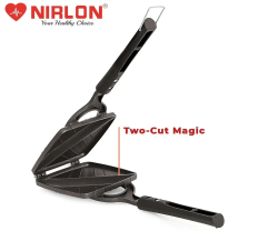 Nirlon Non-Stick Gas Compatible Dye Cast 2 Cut Toster