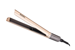 AGARO Hair Straightener, Ceramic Coated Floating Plates, Adjustable Temperature, PTC Heating, Fast Heating Hair Iron, Hair Straightening, Hair Styling For Women, HS1937 Golden