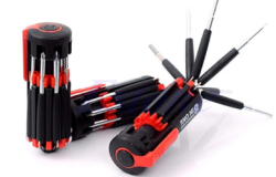 8 in 1 Multi-Function Screwdriver Kit with LED Portable Torch