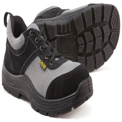 JAMA Steel Toe Safety Shoes JB167, Anti-Static Construction Footwear, Size  06 UK/India