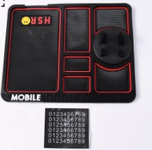 Car Dashboard Mat & Mobile Phone Holder Mount