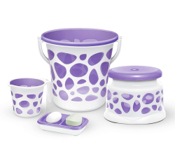 Milton Duplex Spa Set – 4 Pcs Premium Bathroom Accessories Combo