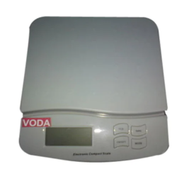 Voda Digital Kitchen Scale | 6kg Capacity, Table Top Design