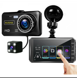 AUSHA Android Car Dual Dash Camera (Front & Rear)
