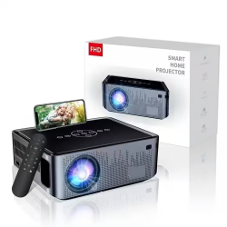 AUSHA Android Led Auto Focus Projector with 4K 8K Support & Dolby Audio