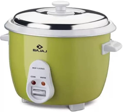 Bajaj RCX Duo 1.8 Electric Rice Cooker 1.8 L Green