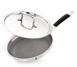 NIRLON Triply Honeycomb  Fry Pan 24cm