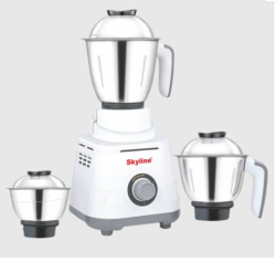 Skyline 750-Watt Mixer Grinder with 3 Jars – Power-Packed Performance for Every Kitchen