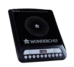 Wonderchef Power 1400W Induction Cooktop with 11 Preset Functions, Push Touch Control Button Induction Cooktop, 2 Years Warranty