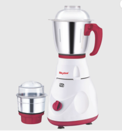 Skyline 550W Mixer Grinder with 2 Stainless Steel Jars | Power-Packed Kitchen Essential