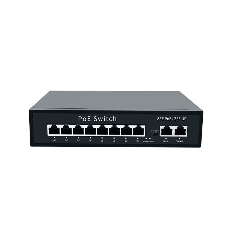 SWITCH 8 PORT POE