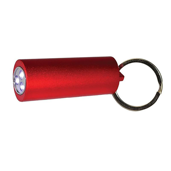 SQUARE KEYCHAIN WITH TORCH
