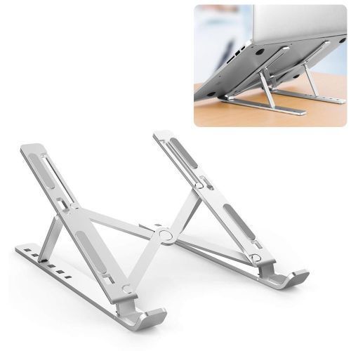 FOLDABLE PORTABLE ADJUSTABLE ALUMINUM LAPTOP STAND