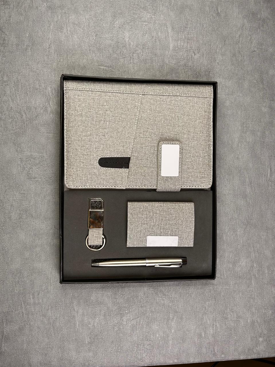 NOTEBOOK DIARY,BALL PEN ,KEYCHAIN, CARD HOLDER