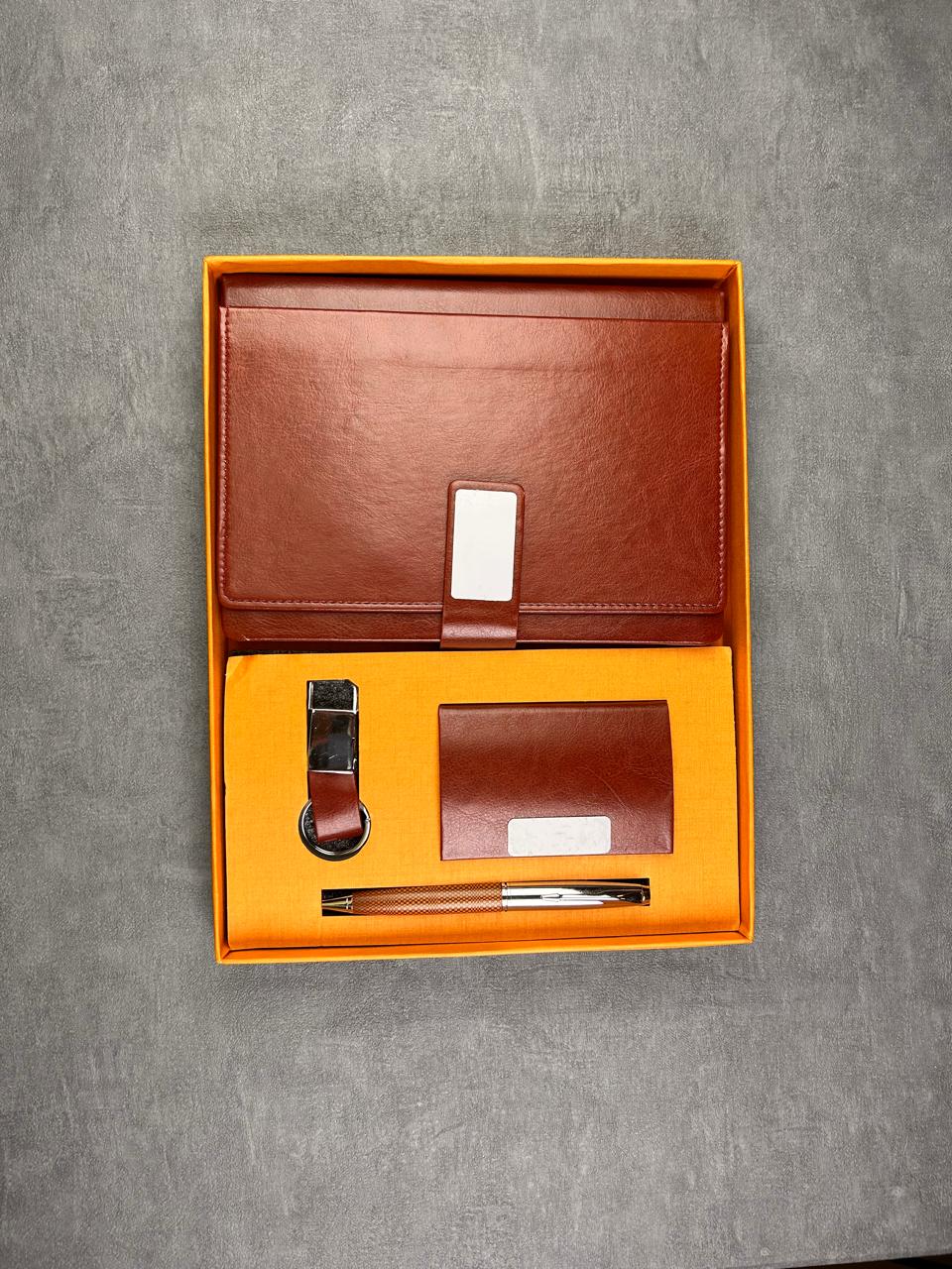 NOTEBOOK DIARY,BALL PEN ,KEYCHAIN, CARD HOLDER