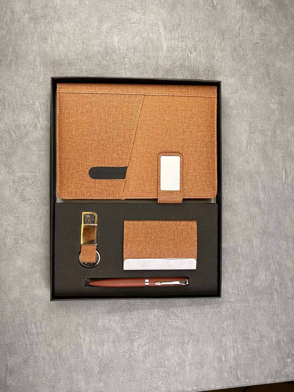 NOTEBOOK DIARY,BALL PEN ,KEYCHAIN, CARD HOLDER