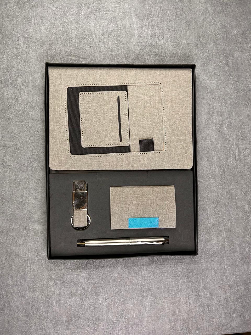 NOTEBOOK DIARY,BALL PEN ,KEYCHAIN, CARD HOLDER